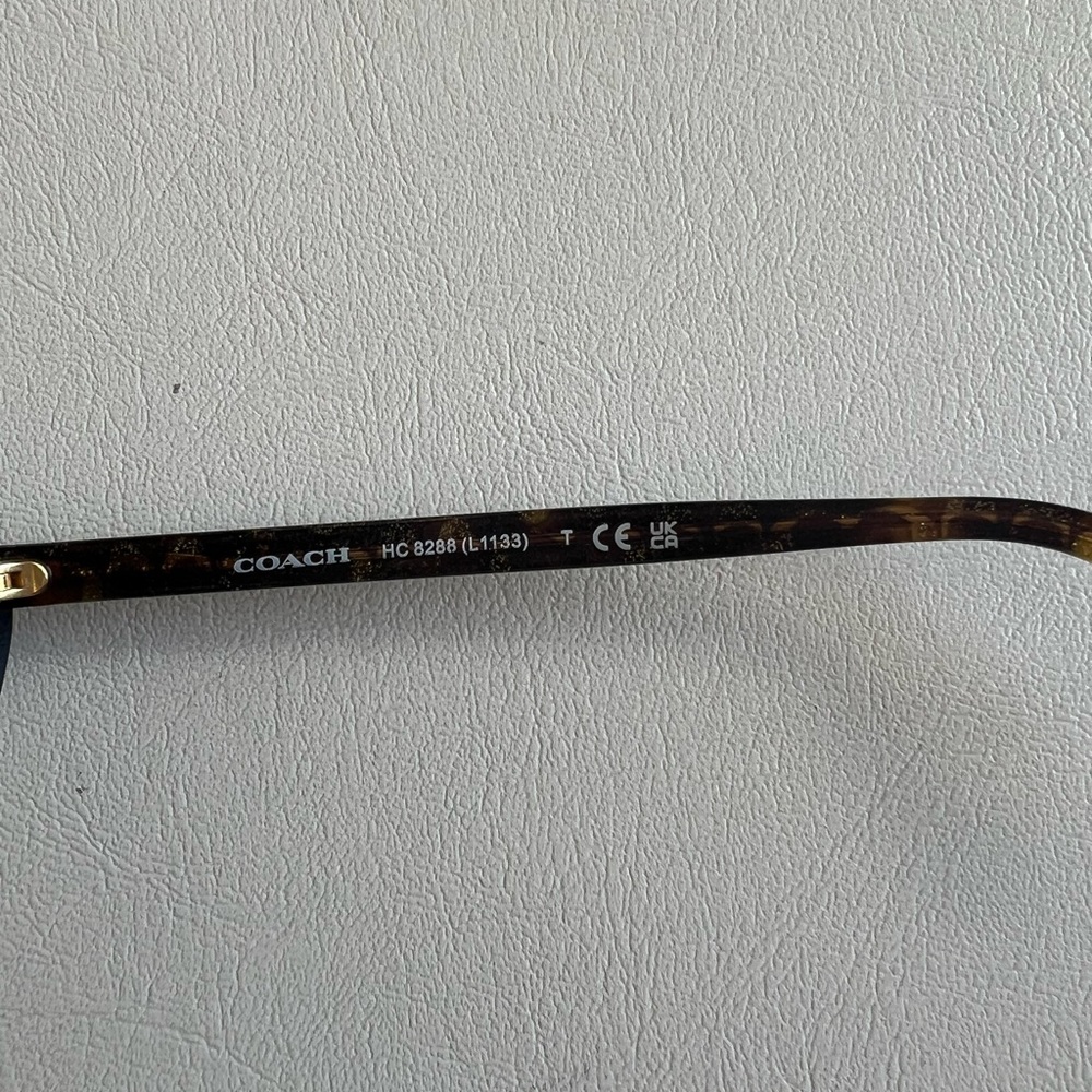 Coach Tortoise Shell Sunglasses - Picture 4 of 6